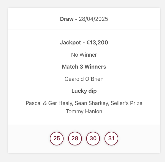 Play Lotto proof