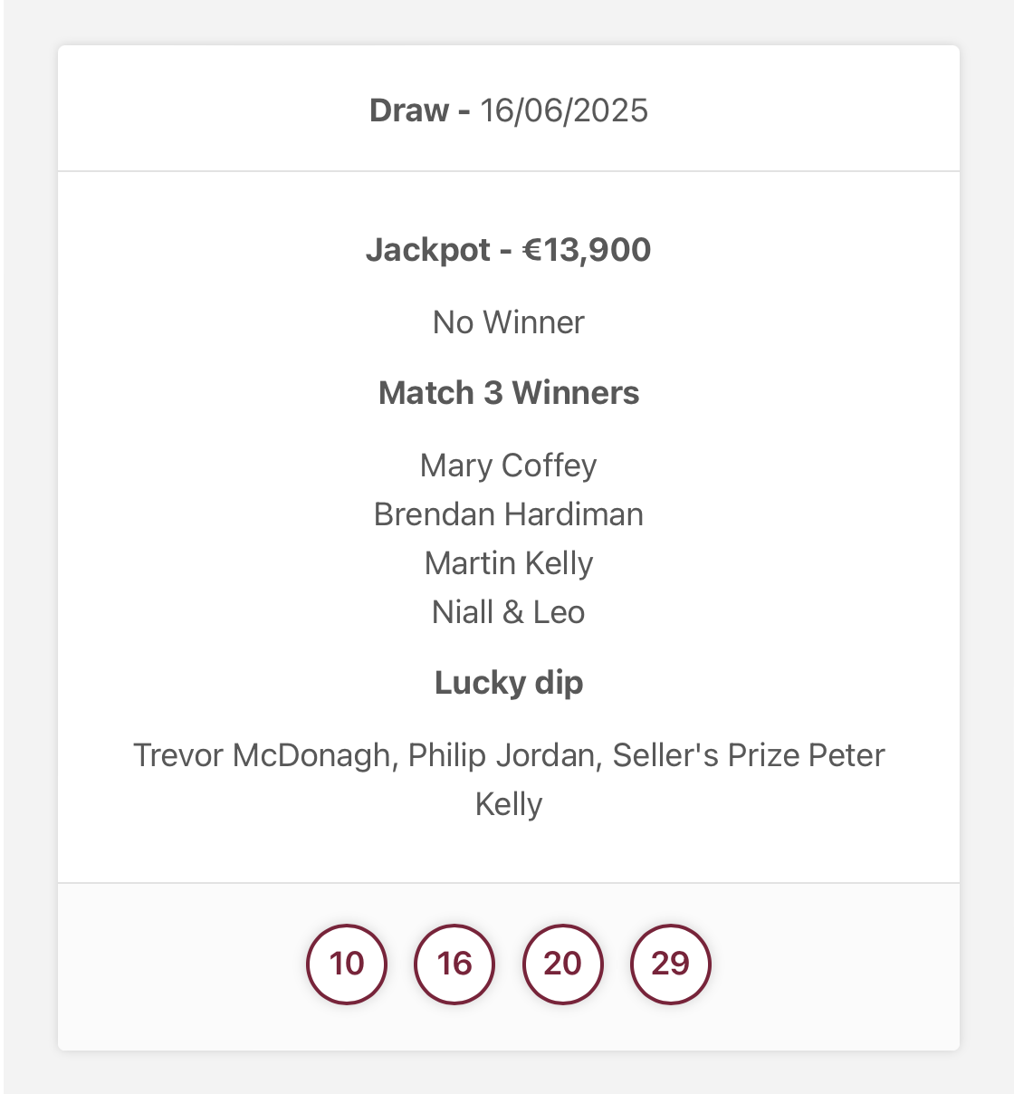 Play Lotto proof